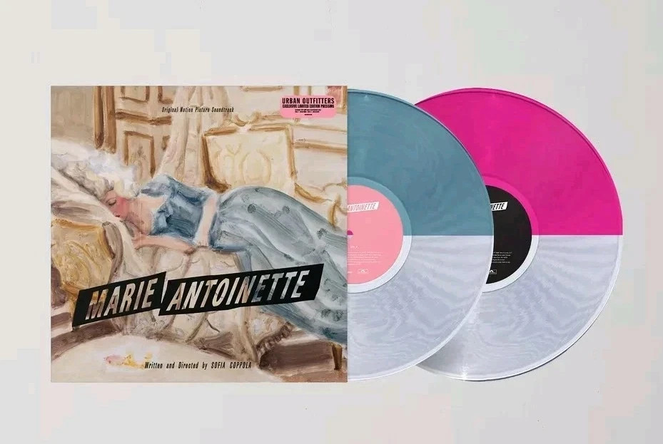 Marie Antoinette OST Soundtrack 2LP Split Color (Limited Exclusive Vinyl LP) NEW