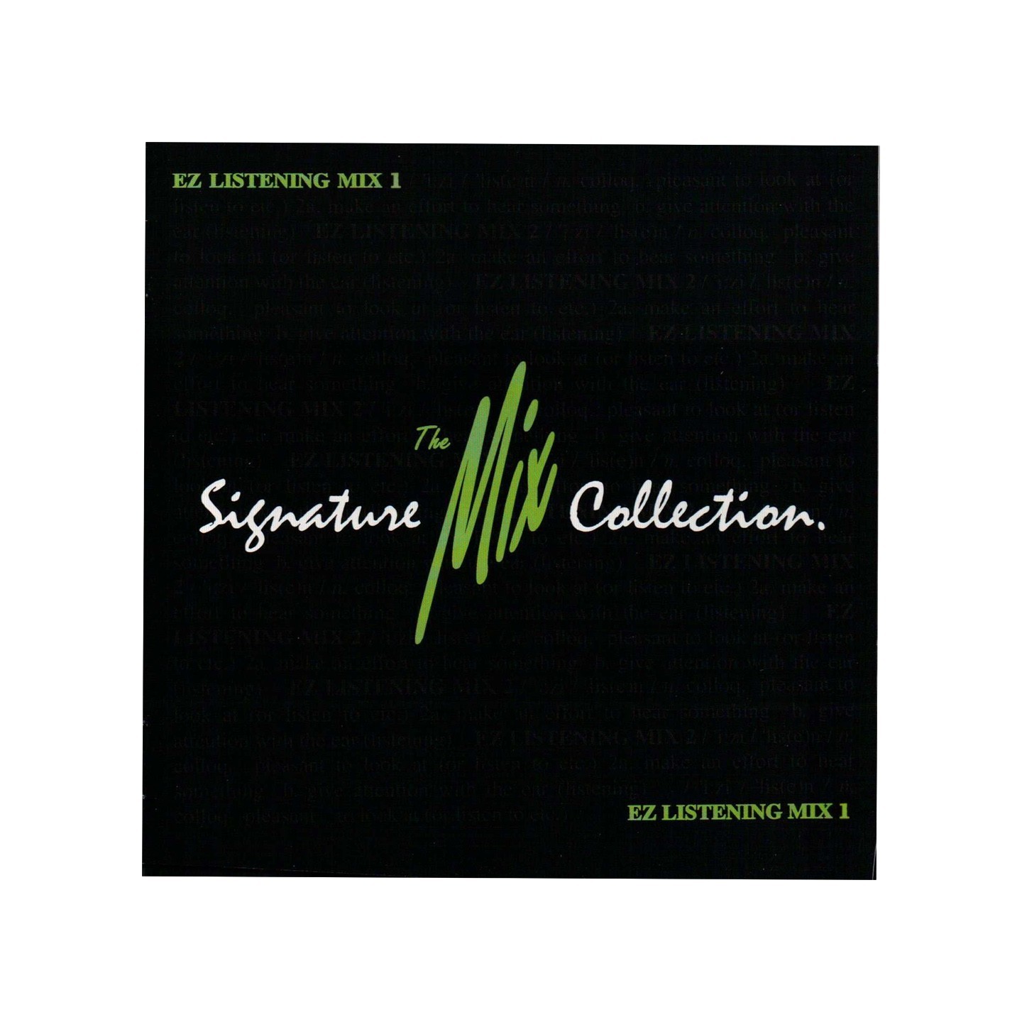 The Mix Signature Collection - EZ Listening Mix 1 - Royalty-Free Soft Music CD