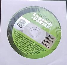 LEGENDS KARAOKE CDG BARRY WHITE & LUTHER VANDROSE R&B,SOUL 018 - 14 SONGS picture