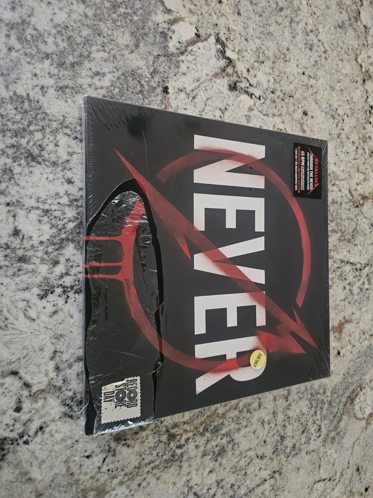Metallica Through The Never RSD Numbered 4LP 180g Vinyl Box Set Sealed New Rare