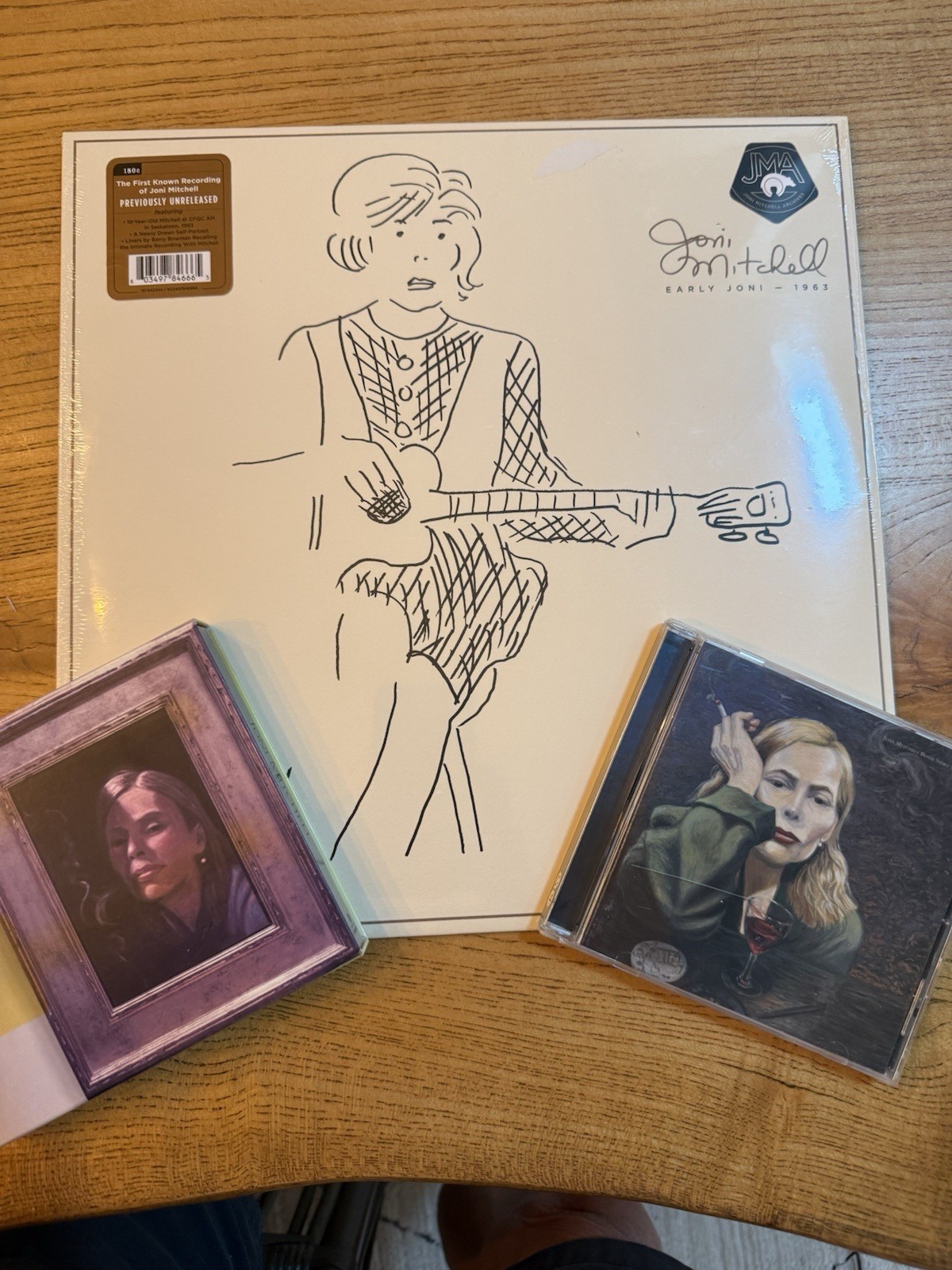 Joni Mitchell Lot Of 3 Joni Album And CDs