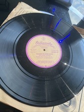 Vintage NBC Orthacoustic 16” Radio Transcription Disc Sam Hayes Sport Glass picture