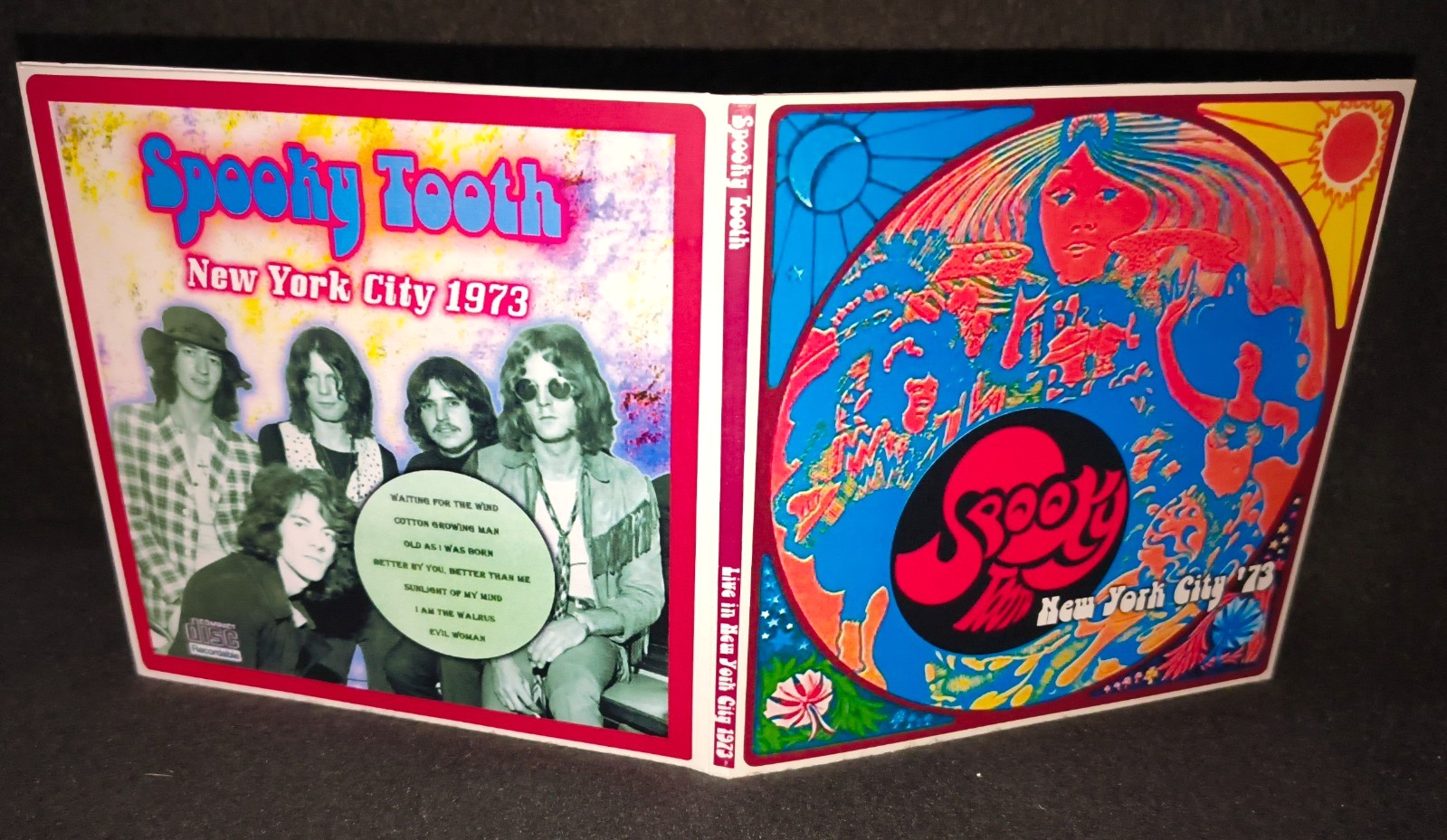 Spooky Tooth New York City 1973 Gate Fold CD Package NEW