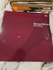 George Michael - Amazing 12'' Disco Vinyl PROMO 2 Amazing Shape See Pics picture