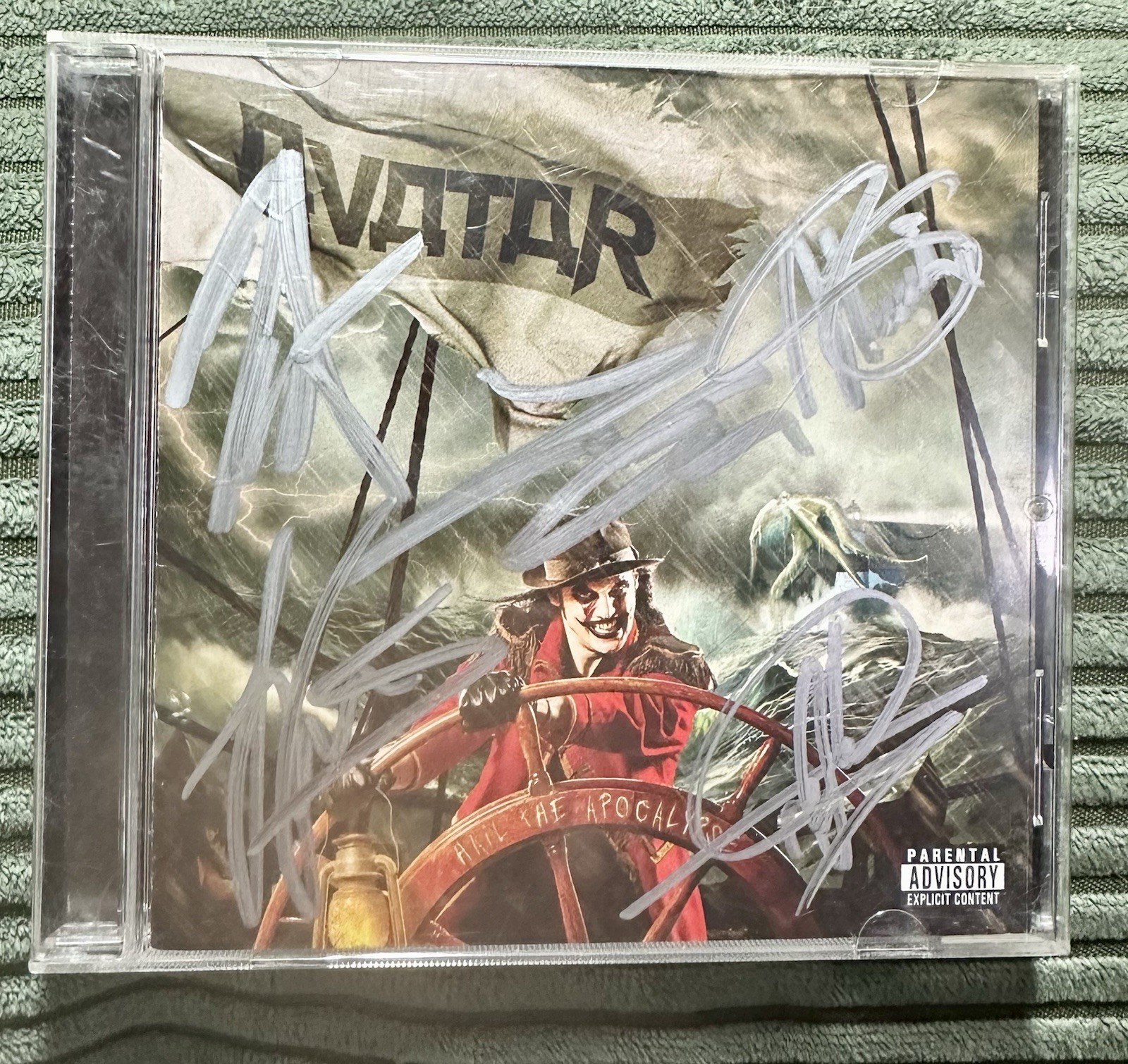 Avatar Hail the Apocalyse (2014 CD) - SIGNED by All Band Members - EX Condition