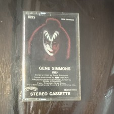 KISS Gene Simmons Solo Cassette Tape 1978 Casablanca Vintage Rock picture