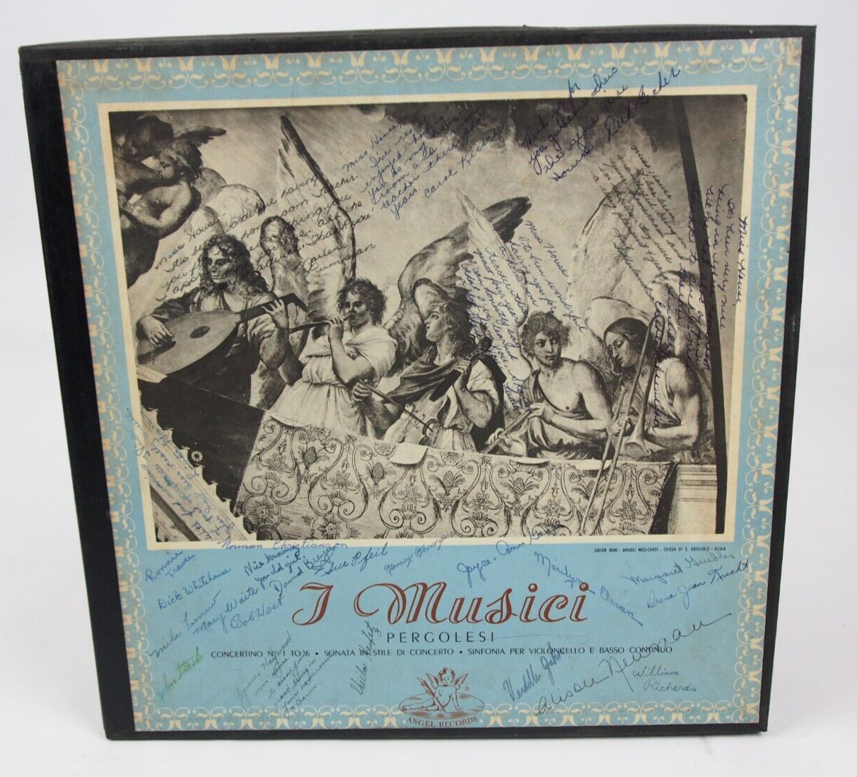 Giovanni Battista Pergolesi (1710-1736) Concertino No. 1-6 2 LP-Box I Musici EX