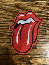 The Rolling Stones EMBROIDERED IRON ON PATCHES picture
