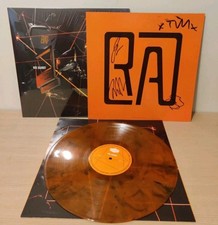 RISE AGAINST Ricochet Signed Insert Orange Smoke Translucent LE /1000 Smudge picture