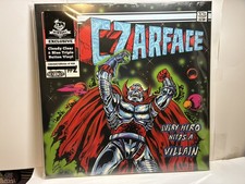 CZARFACE every hero needs a 2Lp LIGHT BLUE/CLEAR w/Splat Vinyl Record SEALED/NEW picture
