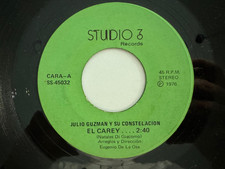 RARE Latin 45-Julio Guzman y su Constelacion El Carey / Jalda.. Studio3 VG+ HEAR picture