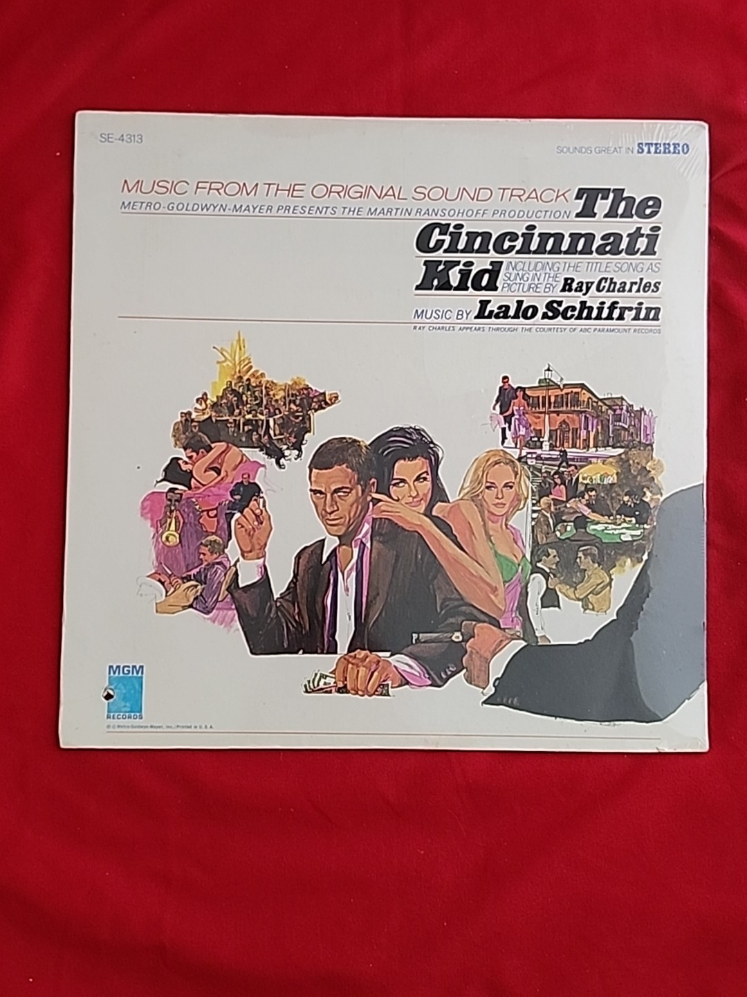 The Cincinnati Kid Music From Original Soundtrack Lp Vinyl Record Album New...
