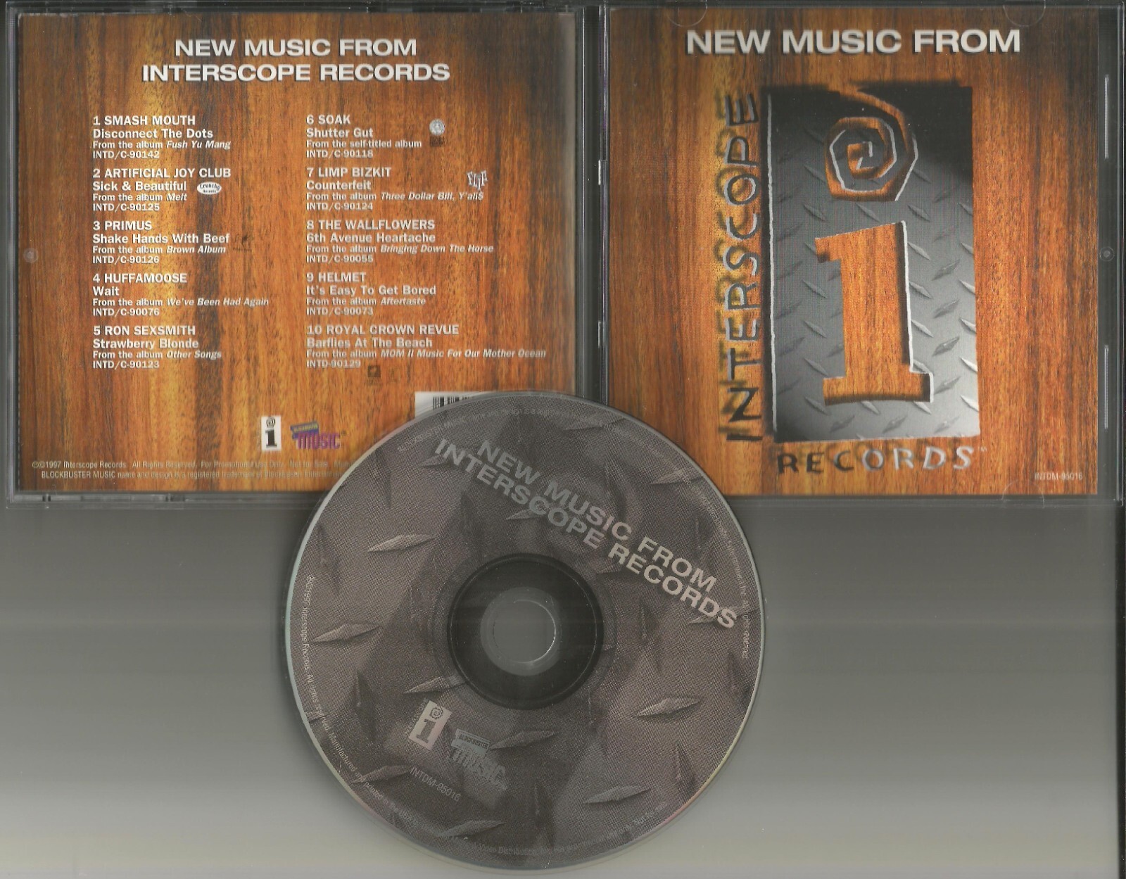 PROMO CD SMASH MOUTH Wallflowers PRIMUS Helmet LIMP BIZKIT Royal Crown Revue