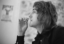 Wings Guitarist Denny Laine At The Offices Of The Group's Publicis- Old Photo 1 picture