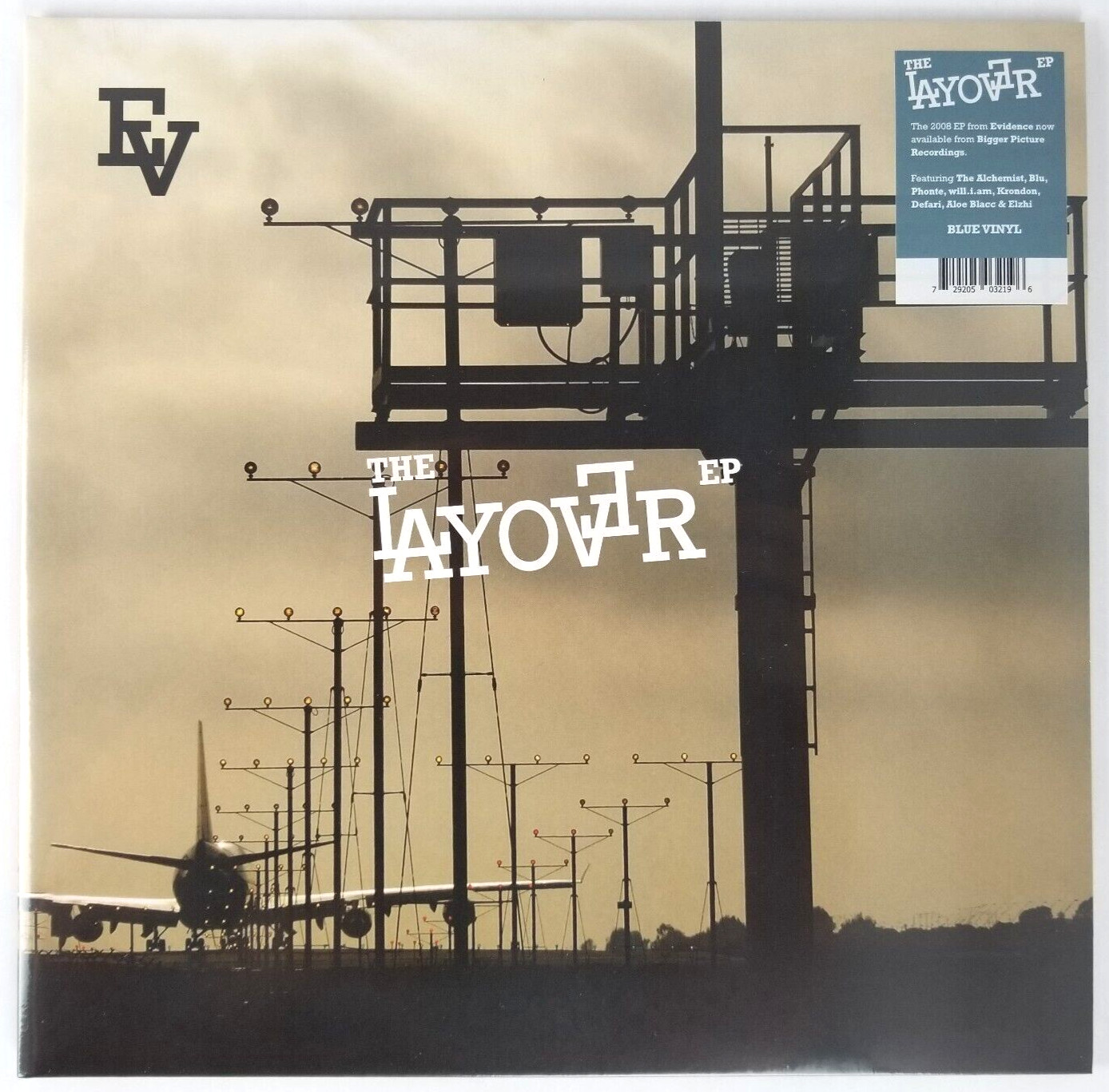 Evidence Vinyl Alchemist Dilated Peoples The Layover EP Blue Limited New Sealed
