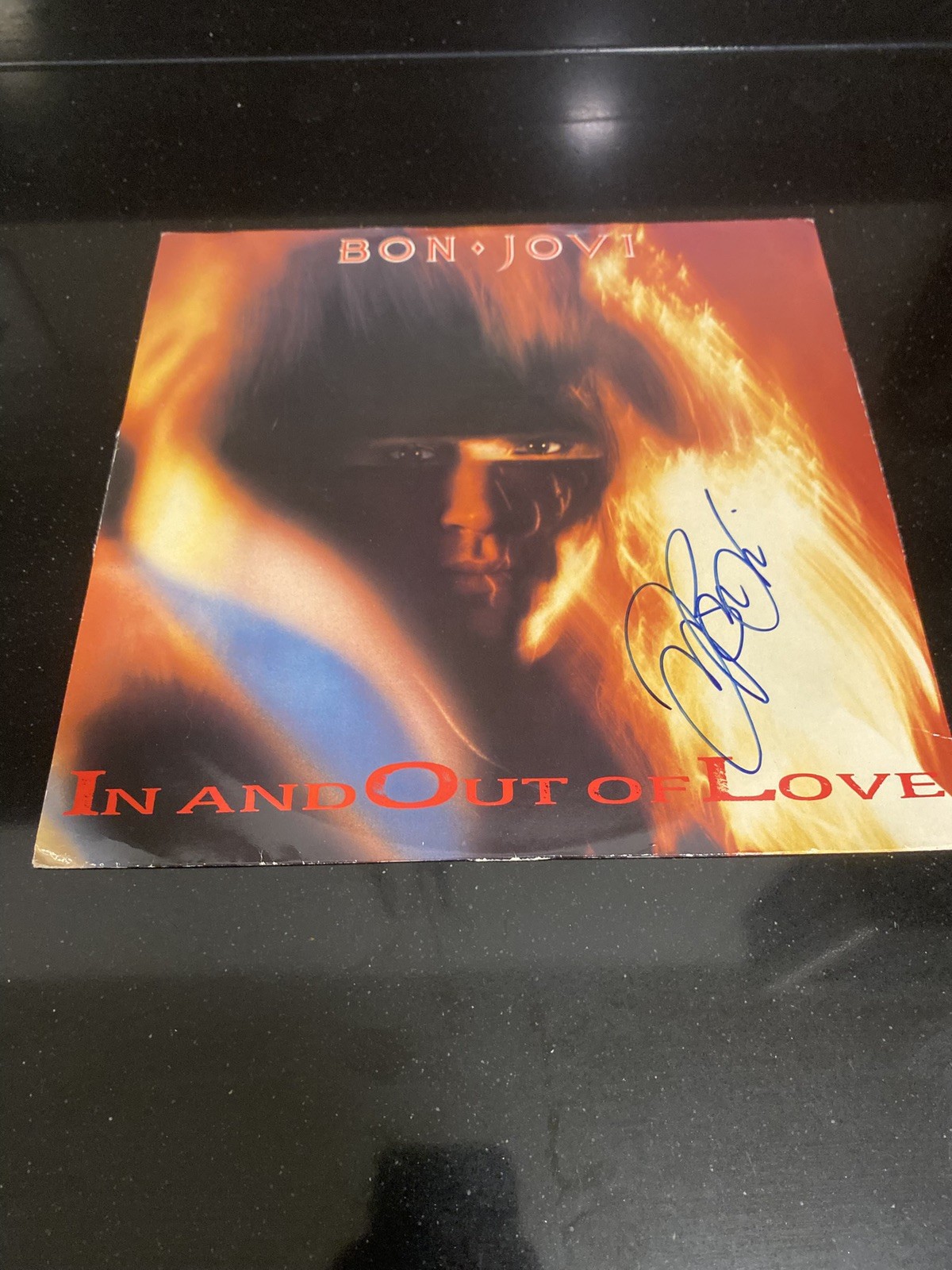 BON JOVI | SIGNED IN AND OUT OF LOVE VINYL