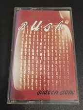 Bush Sixteen Stone Cassette 1994 Trauma 92531-4 Clear Shell Tested picture