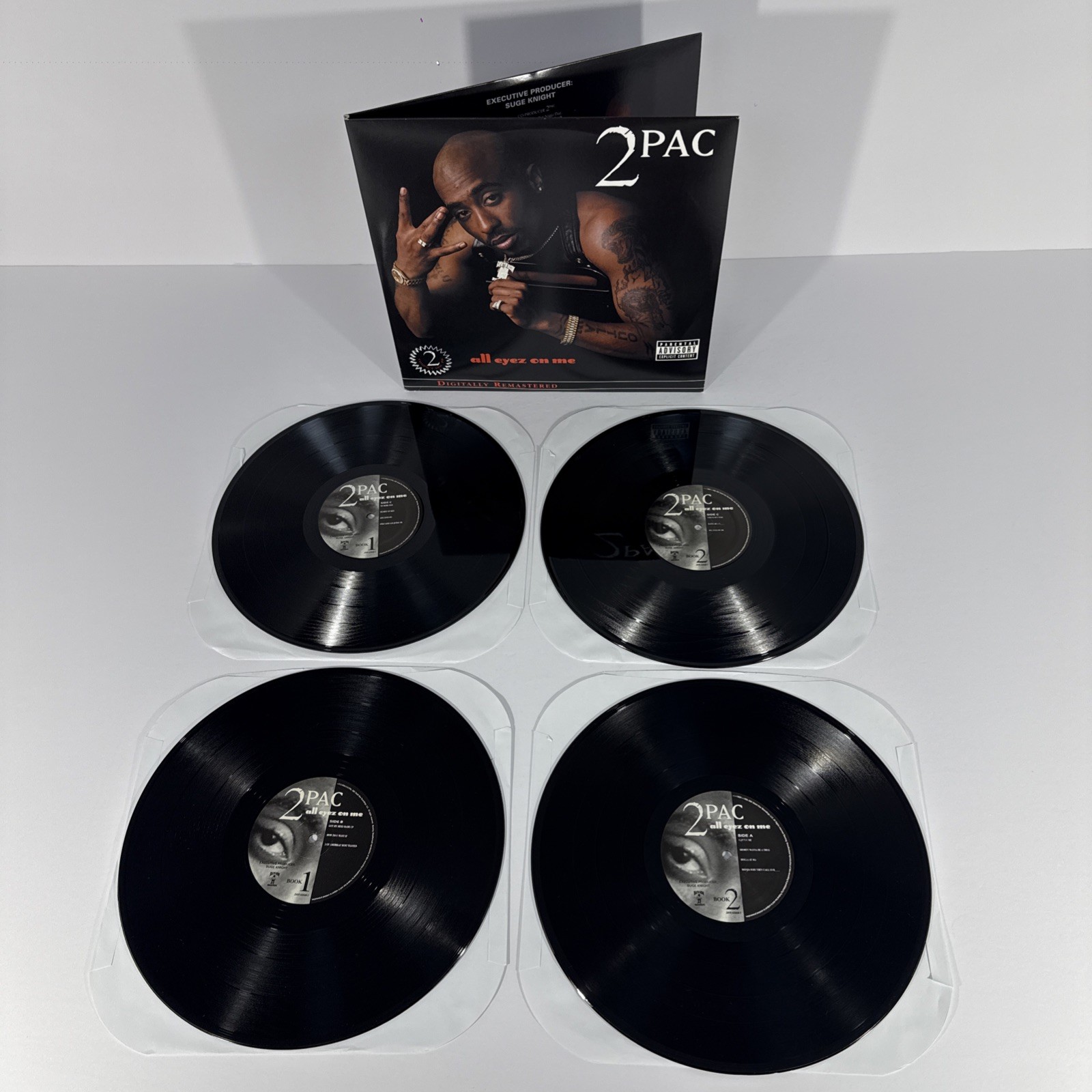 2PAC All Eyez on Me (4 Records 2001) Used Reissue