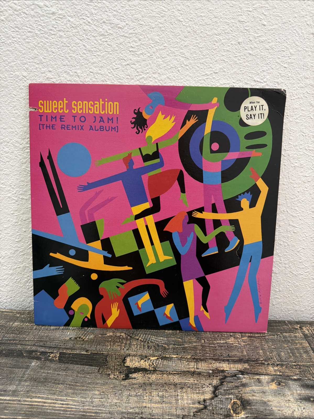 Sweet Sensation Time To Jam Remix Album 1991 Vinyl LP ATCO 7-91722-1 PROMO