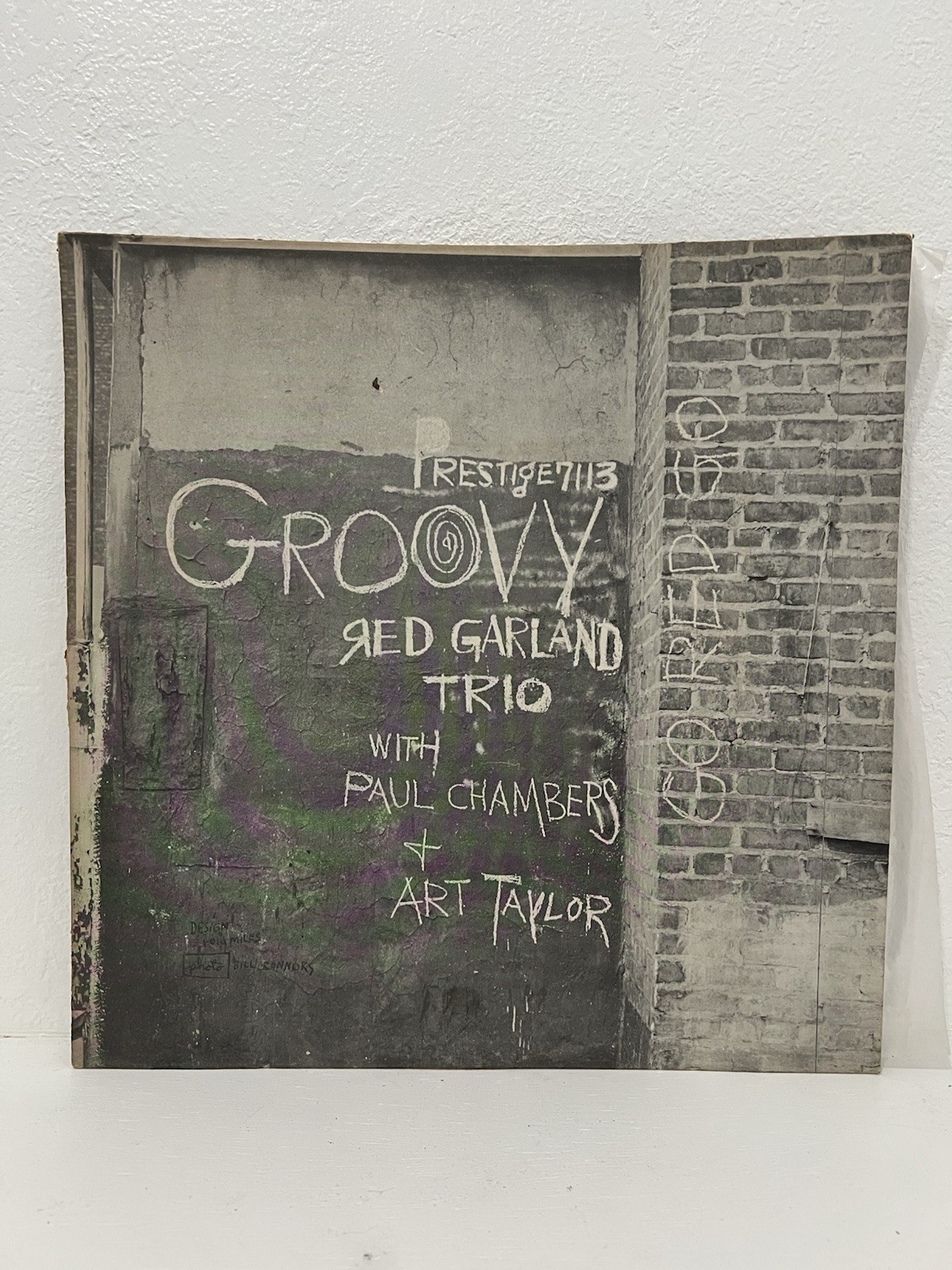 RED GARLAND TRIO GROOVY 1957 LP EX/VG+ Sleeve Vinyl Record NYC RVG Prestige 7113