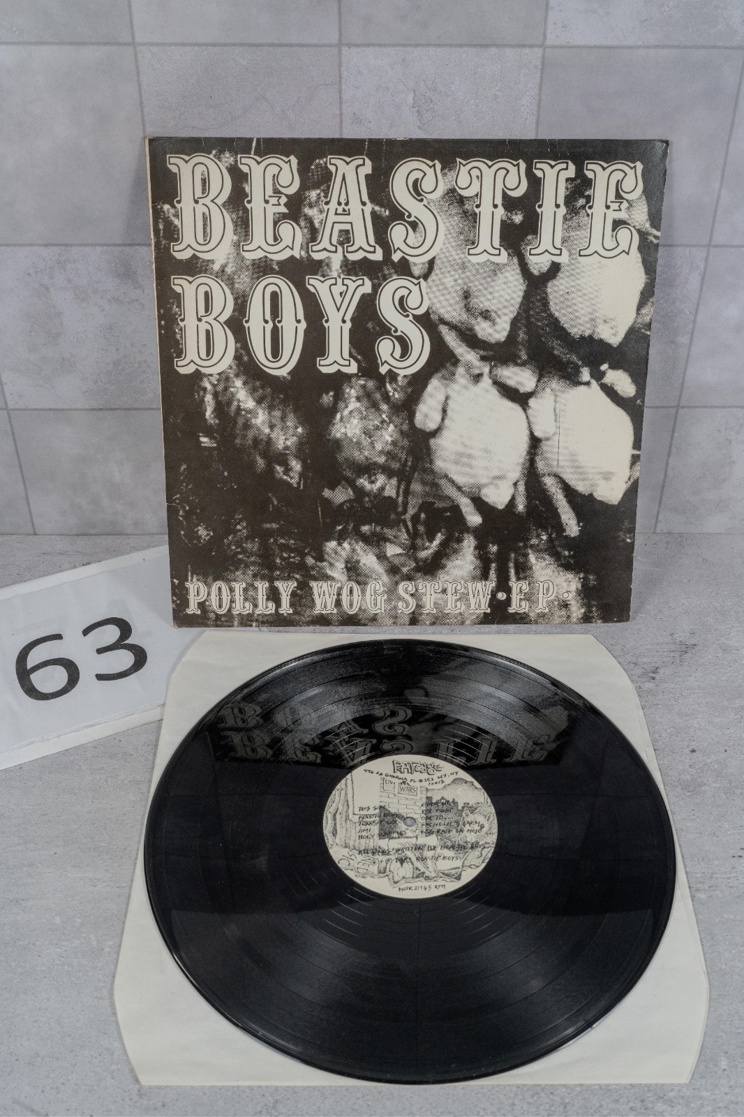 Beastie Boys Polly Wog Stew LP 1994 Rat Cage MOTR 21 MPO Punk Hardcore Vinyl