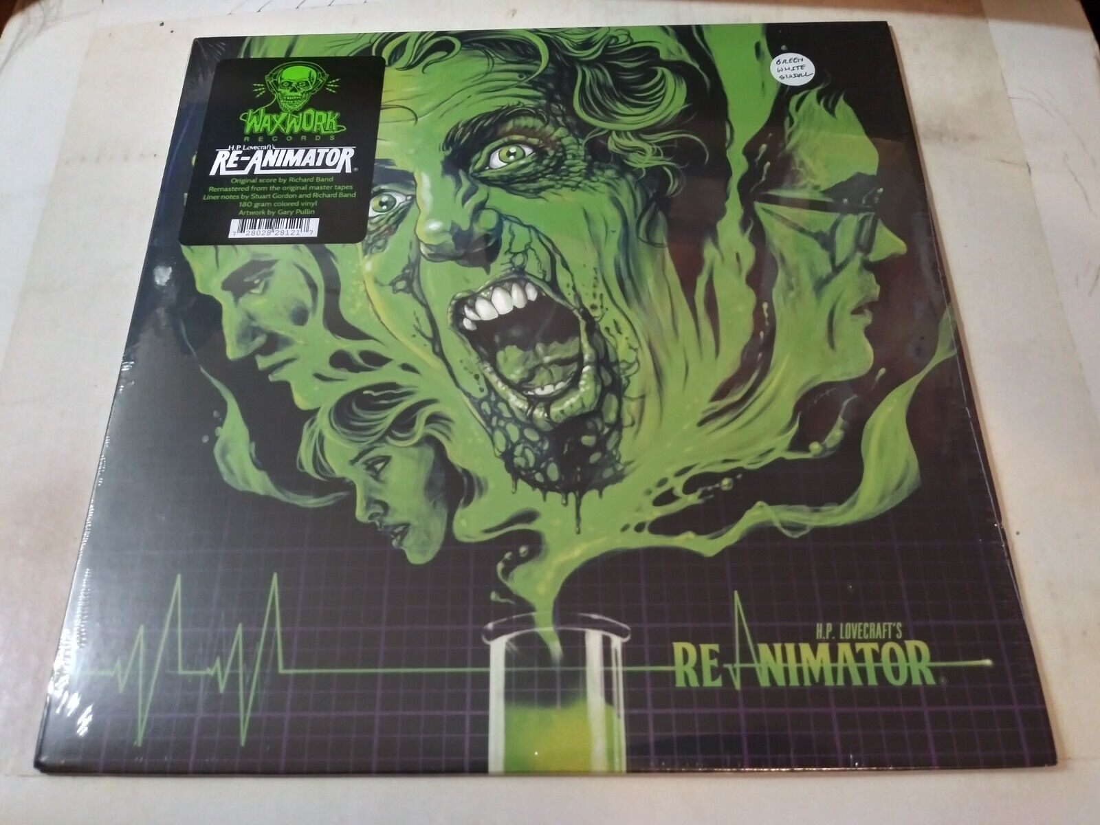 Richard Band – H.P. Lovecraft's Re-Animator SEALED RE 180g Waxworks Record 2014