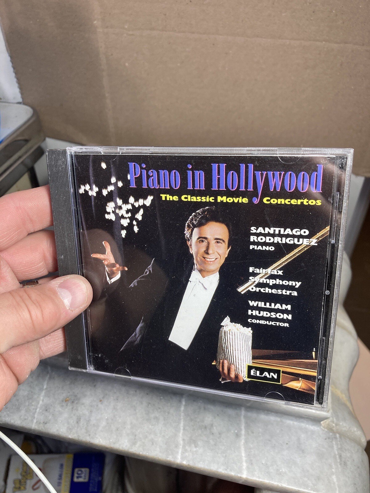 Piano In Hollywood Santiago Rodriguez William Hudson Fairfax Symphony Cd