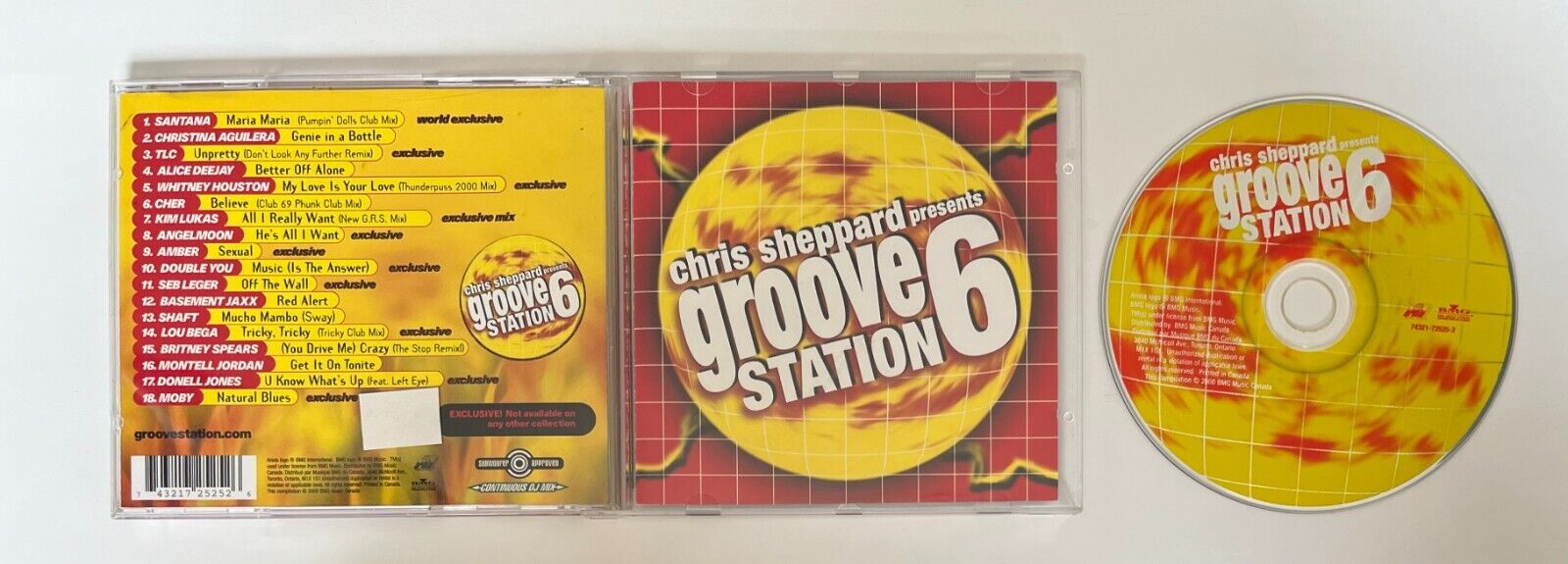 Chris Sheppard – Chris Sheppard Presents Groove Station 6 (74321-72525-2) CD