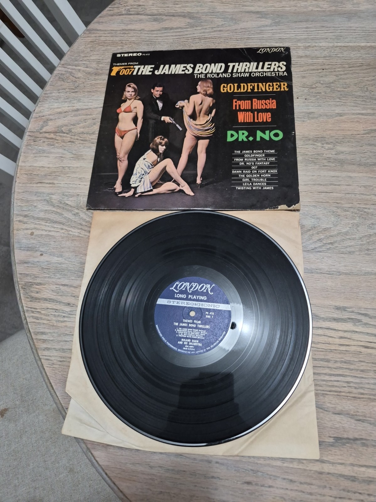 007 THE JAMES BOND THRILLERS LP