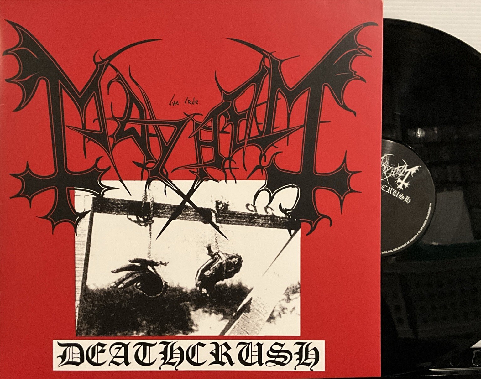 Mayhem - Deathcrush EP 2006 Back On Black – BOBV049LP EX/EX *UK