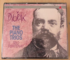 Dvorak Complete Piano Trios Trio Fontenay 2 CD Teldec Classical picture