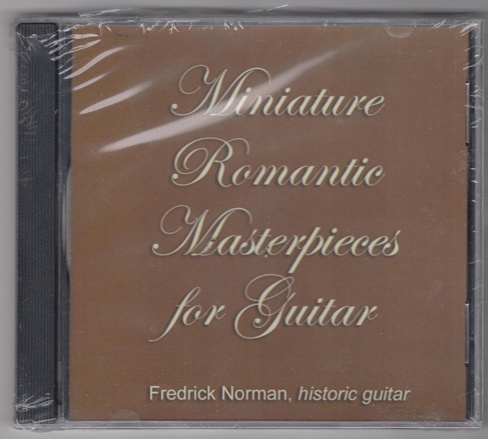 Frederick Norman Historic Guitar CD Miniature Romantic Masterpieces for Guitar