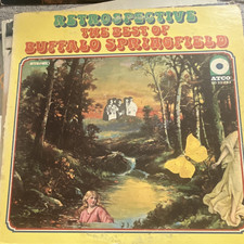 Vintage Buffalo Springfield Retrospective Best Of Vinyl LP Stereo SD 33-283 1969 picture