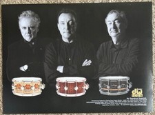 DW DRUMS 2015 1-page ad ROGER TAYLOR QUEEN NEIL PEART RUSH NICK MASON PINK FLOYD picture