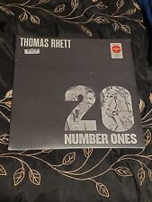 Thomas Rhett 20 Number Ones Glass Clear Vinyl 2LP new small tear sealed picture