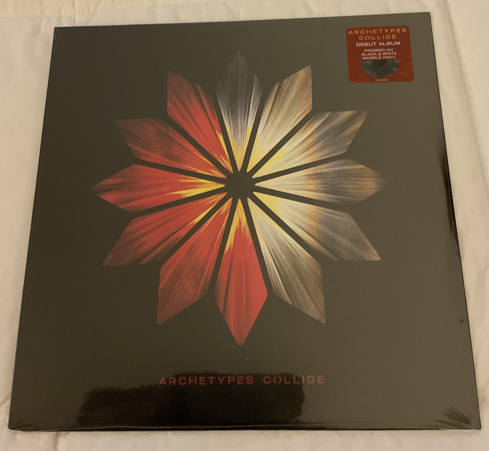 Archetypes Collide black & white marble vinyl