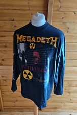 Megadeth Original 1995 Shirt Long Sleeve | Vintage Pullover | Large picture