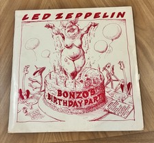 Led Zeppelin Bonzo's Birthday Party VG+ Rare Bootleg 1974 Berkely pressing picture