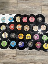 Lot Of 24 Vintage Soul & R&B 45 RPM Records – Collectible Labels DJs/Collectors picture