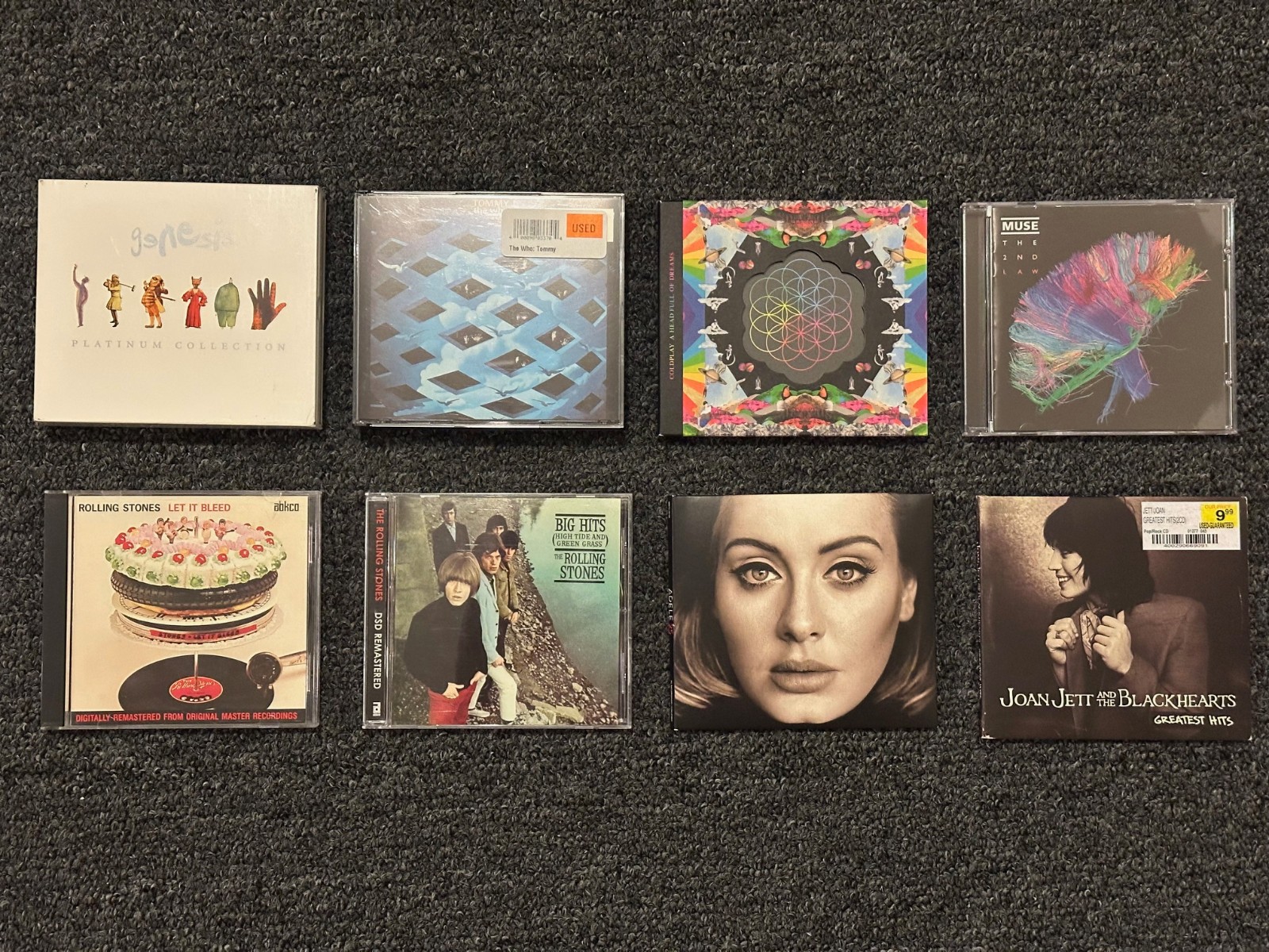 Large Lot of 72 CDs 70's 80's 90's Etc - Various Artists Inc Rock,Pop,Punk,Etc