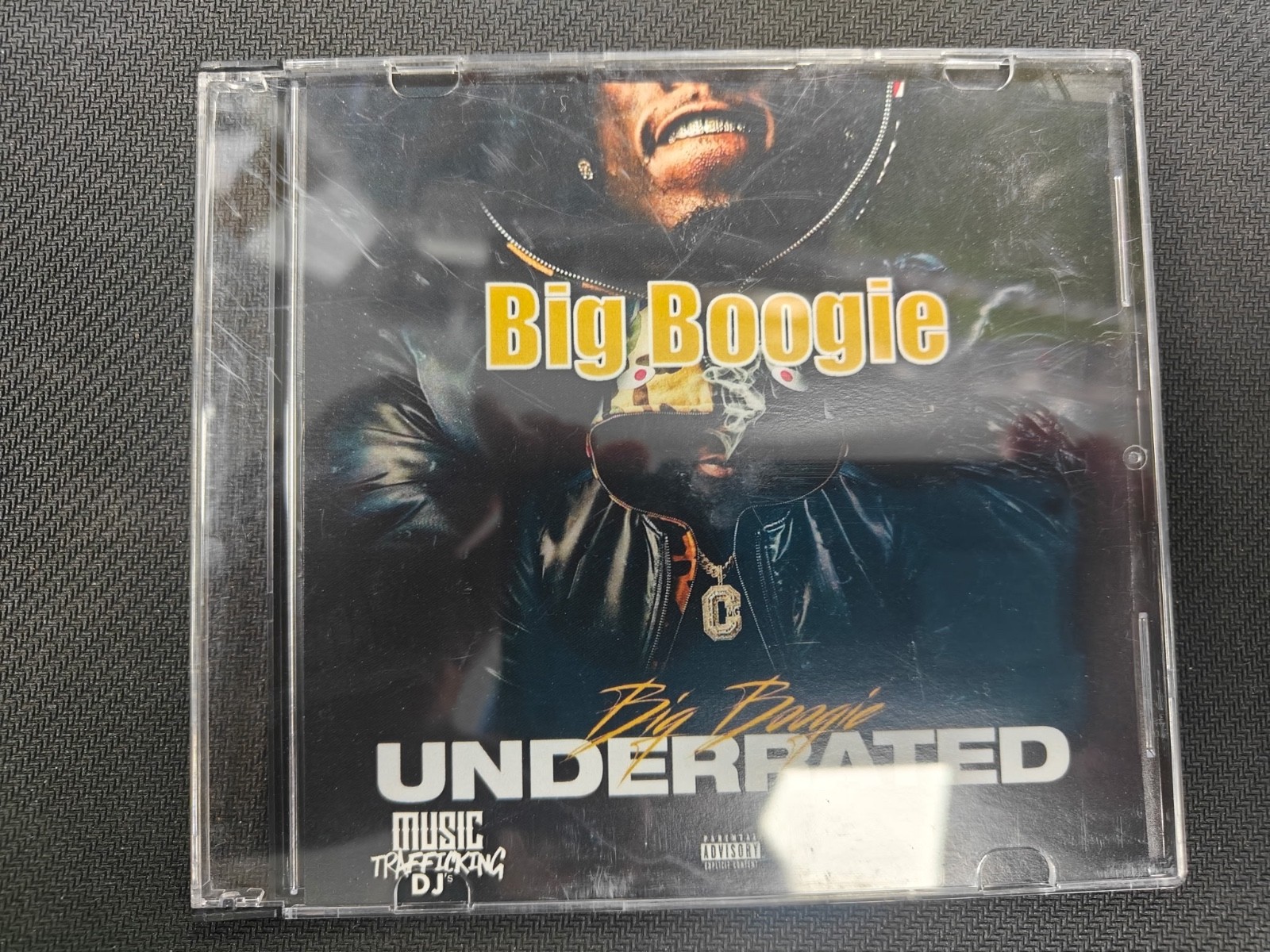 big boogie mixtape underated clear coated cd slim jewel case