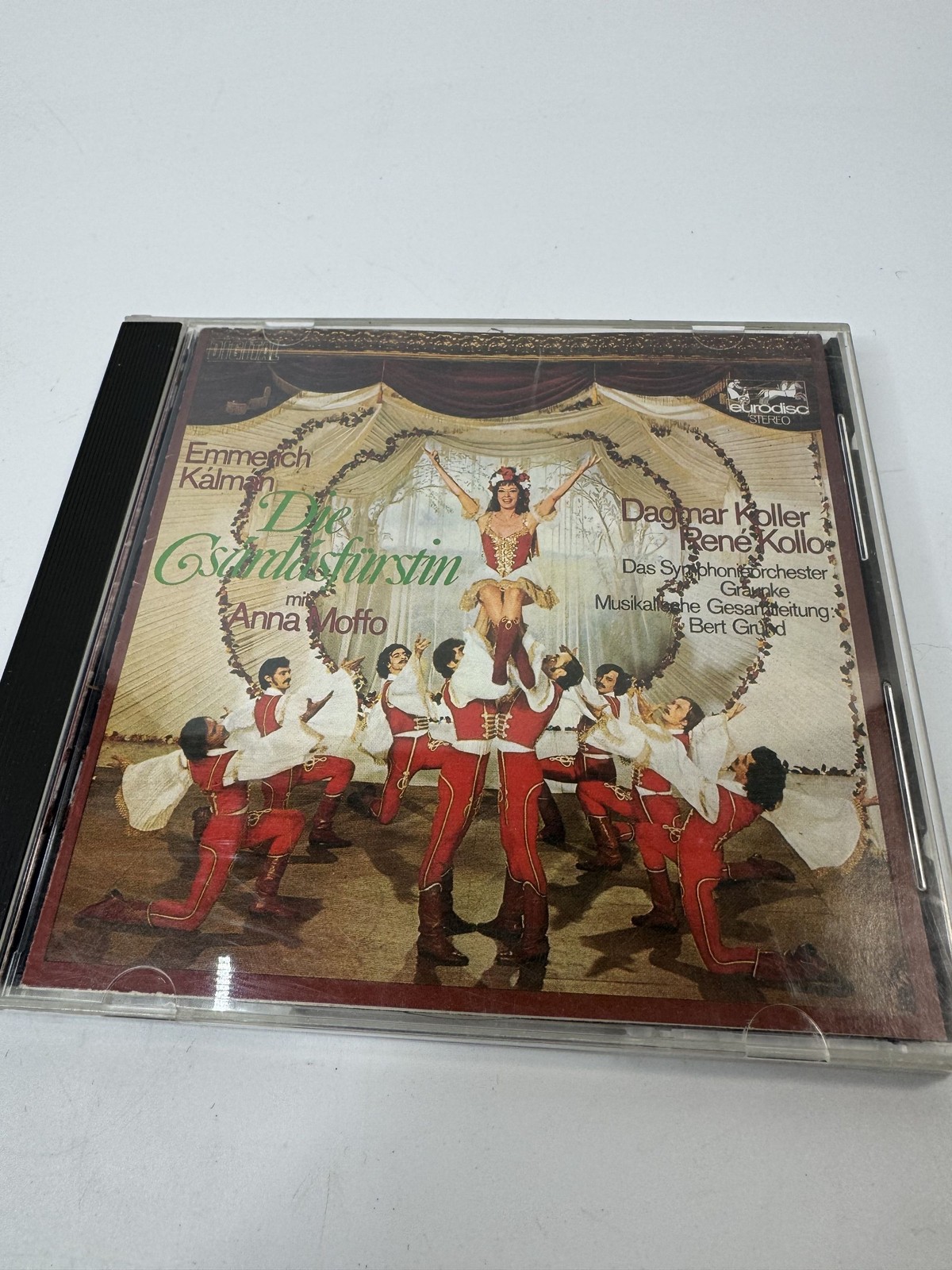 Die Csárdásfürstin By Emmerich Kálmán CD Eurodisc Stereo