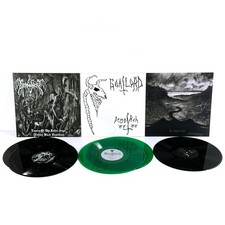 DEMONCY / GOATLORD / SALE FREUX / SZIVILIZS 3x LP Damaged Jackets Bundle picture