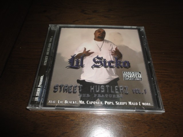 Chicano Rap CD LIL SICKO - Street Hustlerz - PAYASO Mister One MERRO Mr Capone-E