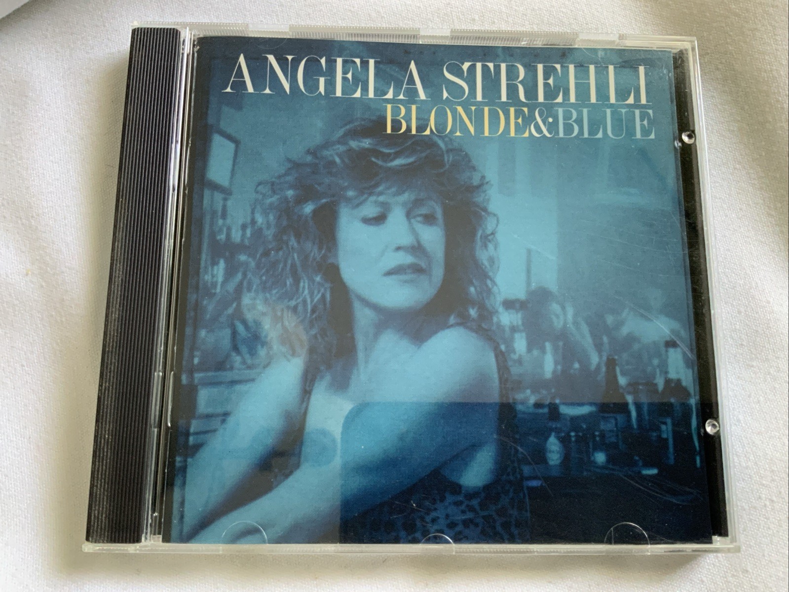 Angela Strehli Blonde & Blue  CD Rounder 1993 Austin Texas Electric Blues Guitar
