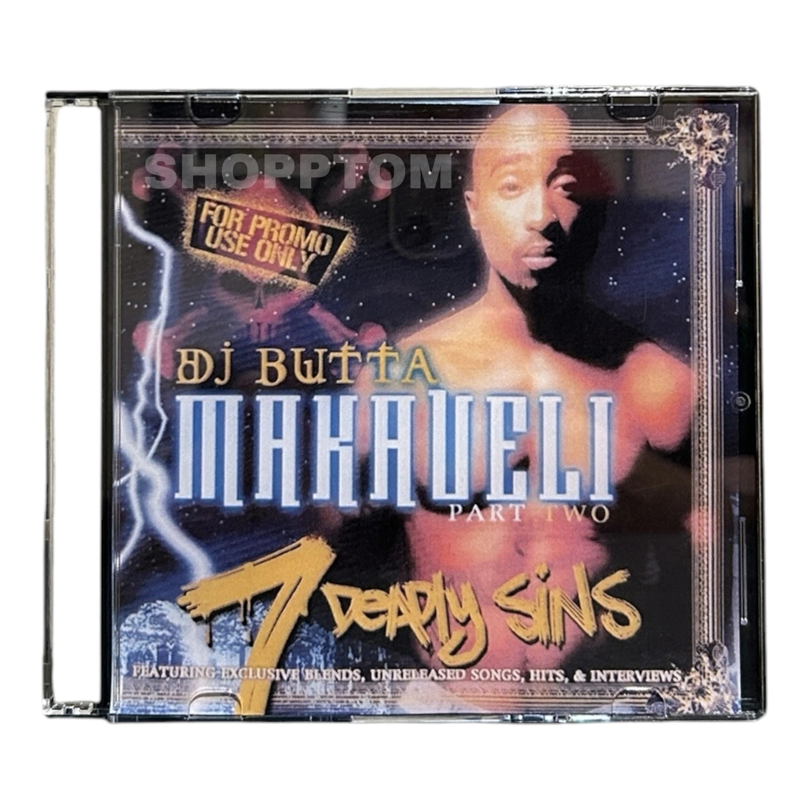 2Pac DJ Butta Makaveli Part 2 | 7 Deadly Sins Mixtape CD | Rare Promo Blends