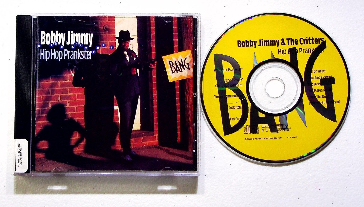 Bobby Jimmy & The Critters - Hip Hop Prankster CD 1990 Priority Records
