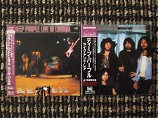 DEEP PURPLE 2x JAPAN MINi-LP CDs,Live,in London, Rare, Tracks (Rainbow,Blackmore picture