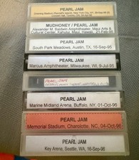 Pearl Jam Live DAT Tapes Lot Of 8 RARE picture