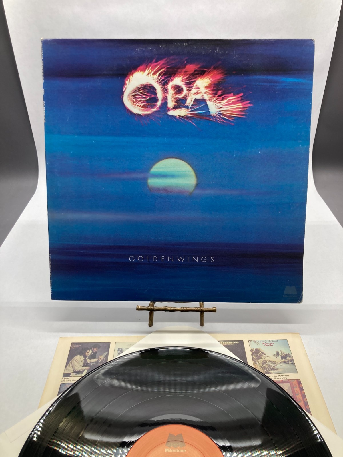 Opa Goldenwings Vintage Vinyl LP 1976 Milestone Record M-9069